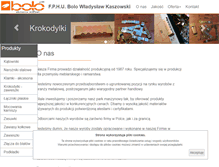 Tablet Screenshot of bolo.com.pl